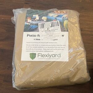 Flexiyard Patio Furniture (couch v shape) Cover NEW